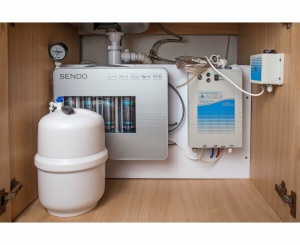 Фильтр-активатор для воды Изумруд Алмаз 60-8 ДУ с системой обратного осмоса для монтажа под мойку