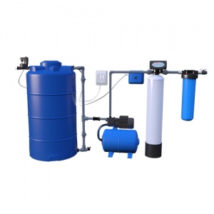 Комплексная система очистки воды CLASSIC 300-08, Потребители: до 3 человек, сброс 130л