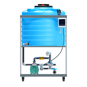 Станция химической промывки осмоса с подогревом производительностью до 6000 л/ч
